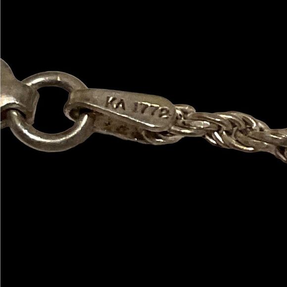 Lot Of 5 Sterling Ankle Bracelets - Picture 6 of 12